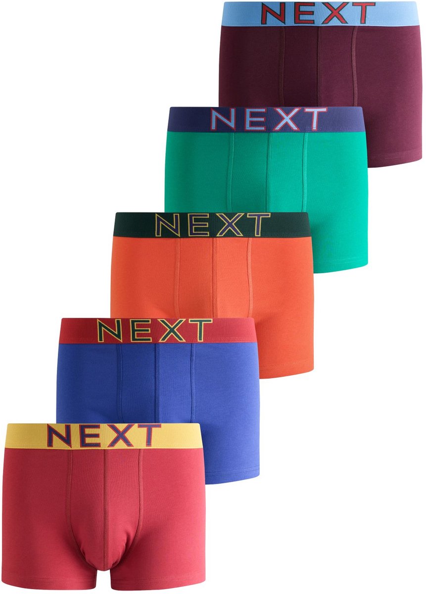 Next - Heren - Set van 5 heupslips - Blauw