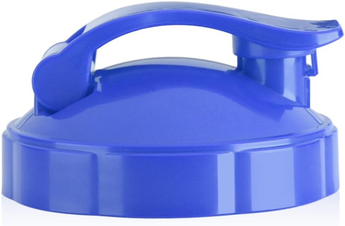 SnelShoppen - Sluitdeksel Flip Top To-Go Geheime Deksel Vervangonderdelen voor 600W 900W Blender Juicer Flessen en Accessoires (Blauw)