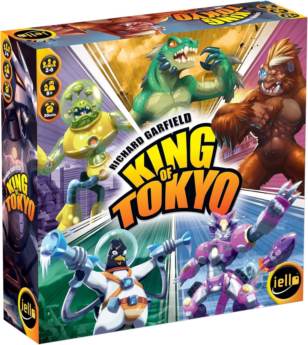 SnelShoppen - King of Tokyo 2016 Editie - Strategisch Bordspel voor 2 tot 6 Spelers - Geschikt voor Leeftijd 8 tot 99 Jaar - Speelduur 30 Minuten - Ge