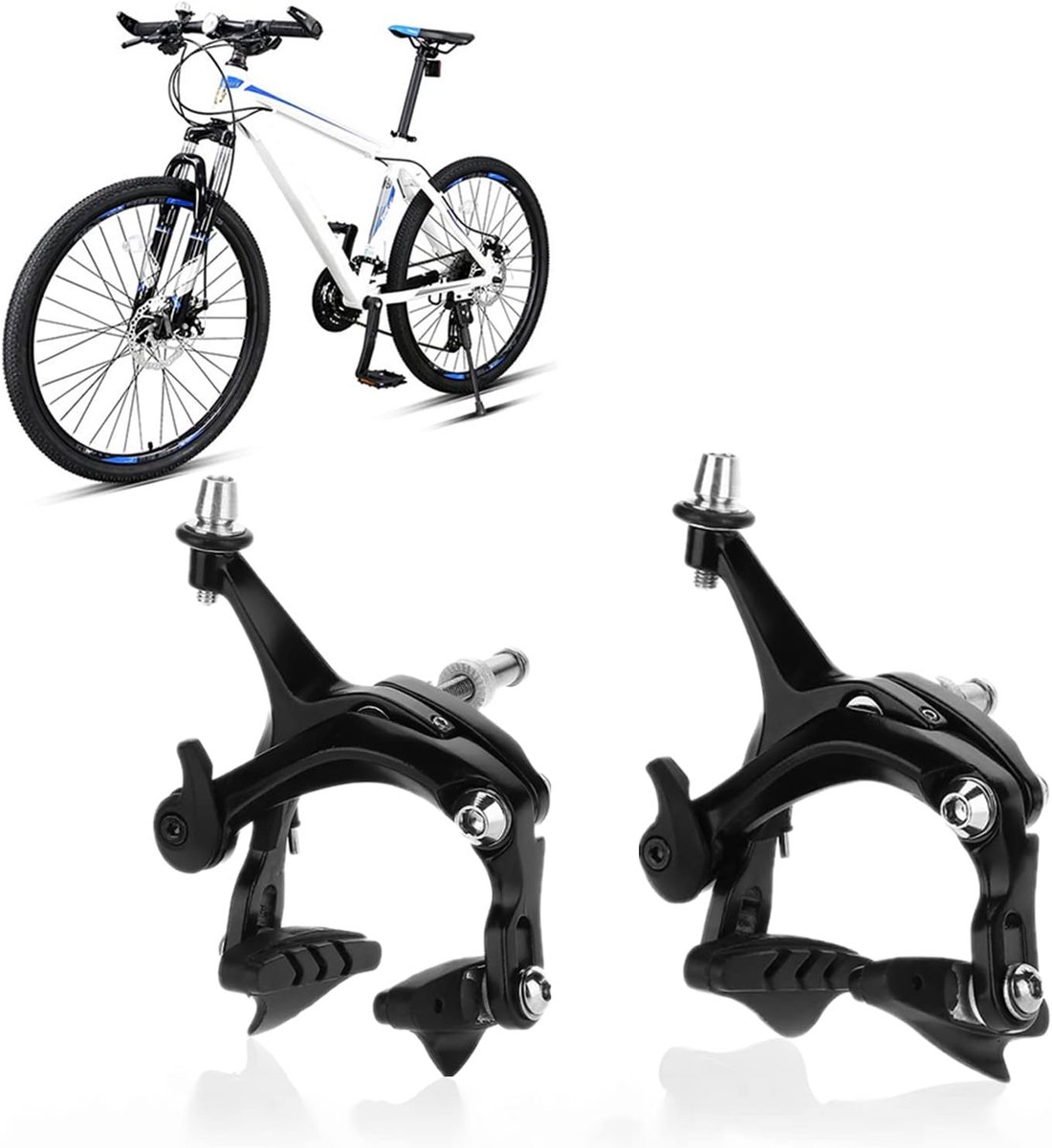 V-Brake Remset voor Racefietsen - Mechanisch Remreparatieset (Voor en Achter)