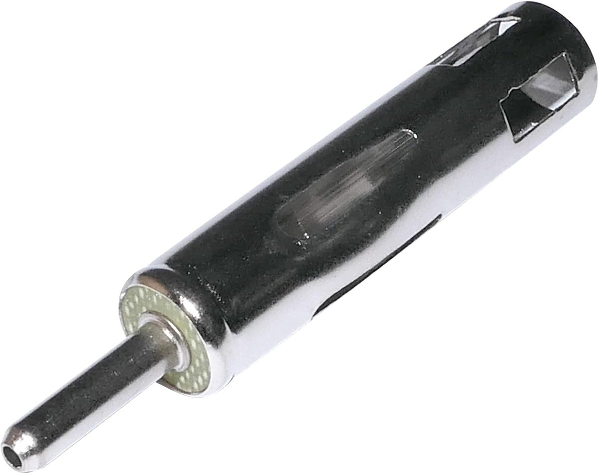 SnelShoppen - Male plug DIN aansluiting voor antenne - Solderen - Car radio adapter - Recht - 2g - Geschikt voor auto en radio-installatie