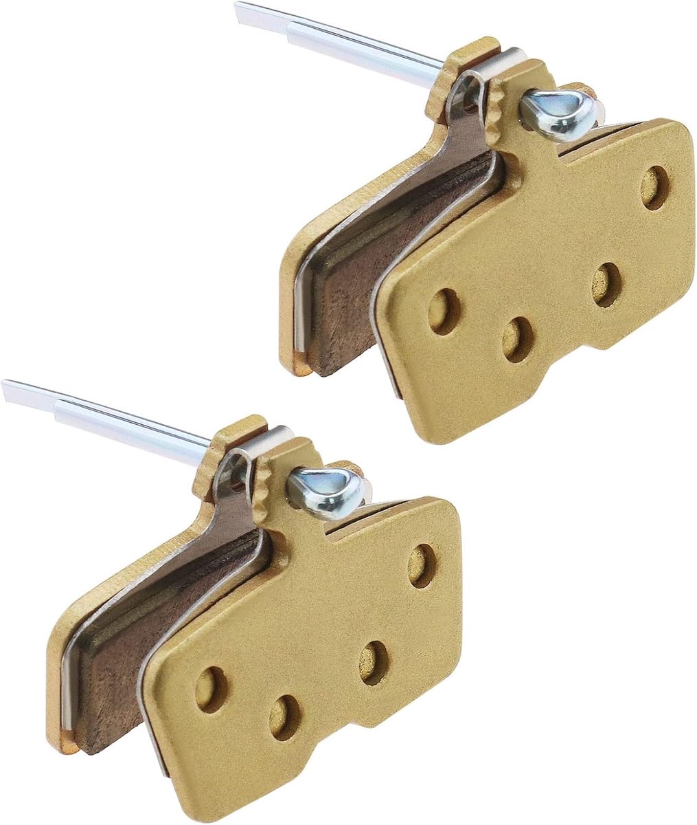 SnelShoppen - 2 Paar Sintered Remblokken Geschikt voor Avid Code R, Metaal Vervangingsremblokken Schijfremmen Reparatieset Voor Mountainbike 40x26mm,
