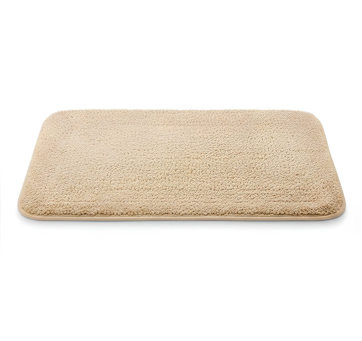 Lìon® Antislip Douchemat - 40x60cm - Antislip Zachte Badmat - Waterabsorberend - Bruin - 60cm x 40cm x 2cm