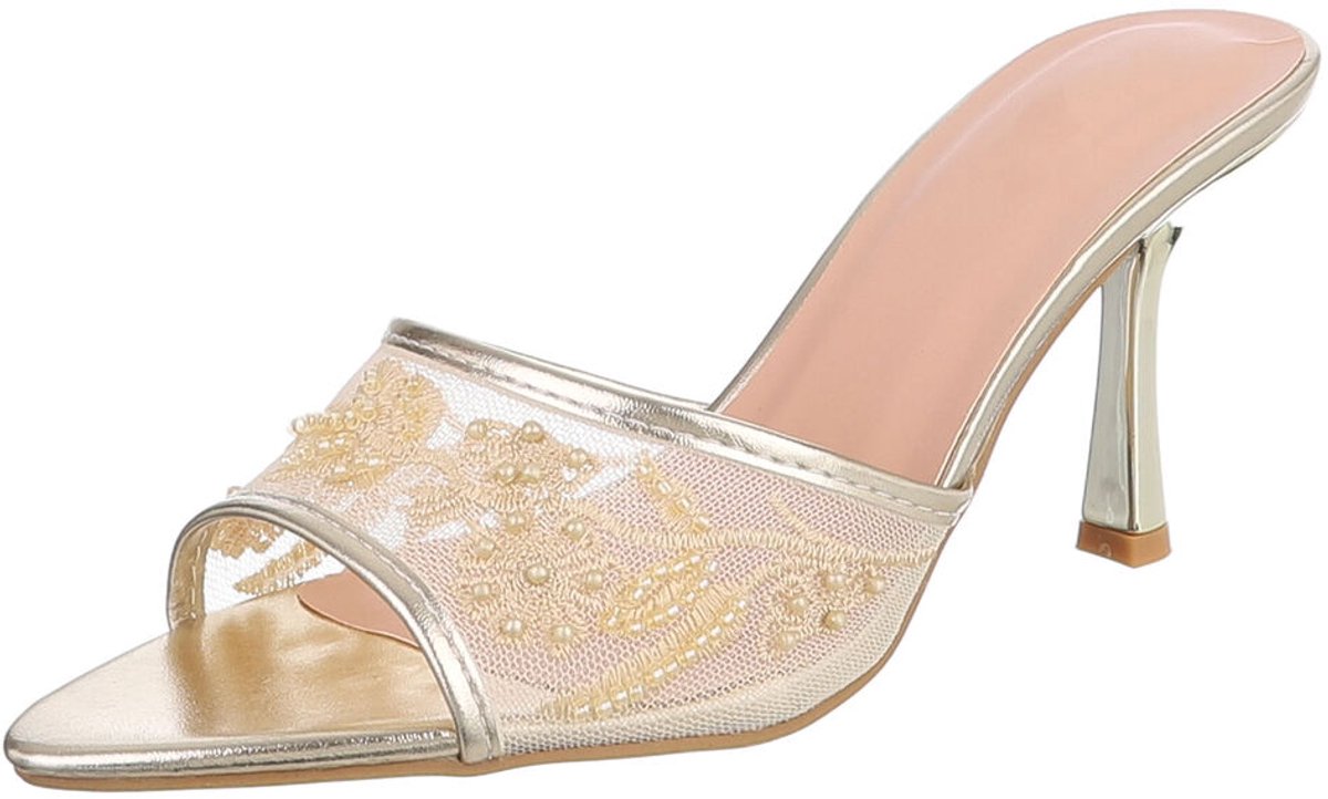Muiltjes met hak - elegant instapmodel - dames Mt:38
