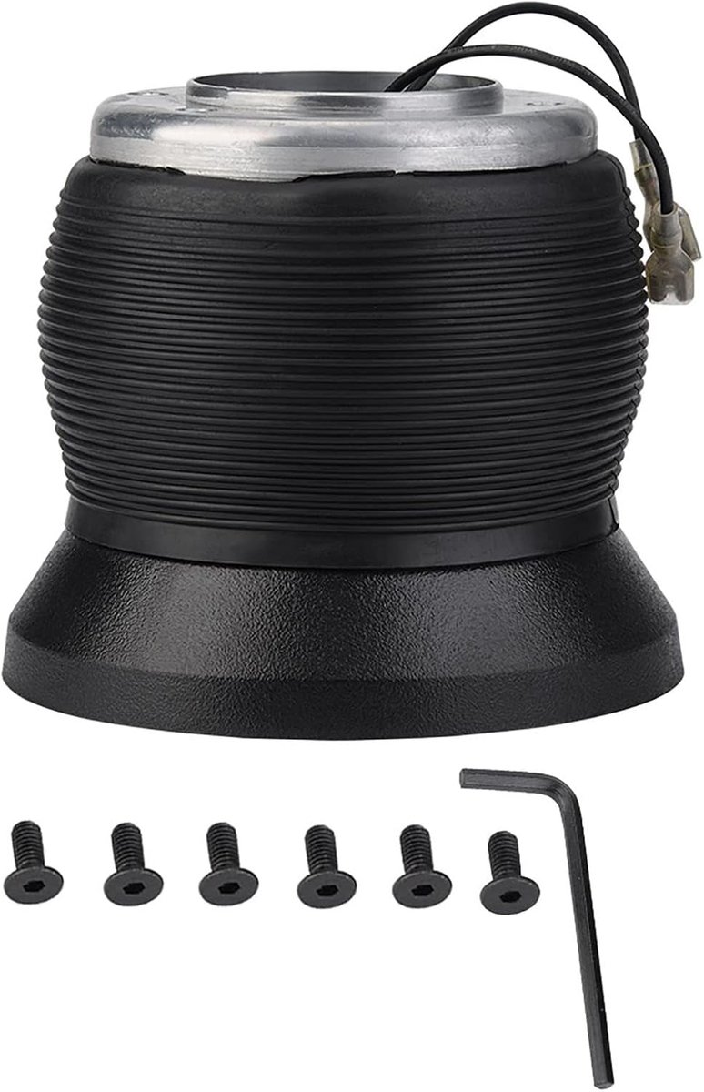 SnelShoppen - Sports Stuurwiel Hub 21mm, Sport Stuurwiel W201 met Adapter, Steeradapter voor Auto's, 21mm Stuurhub Adapter Kit voor W123 W124 W126 190