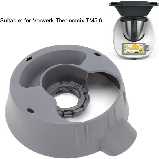 SnelShoppen - Vervangende Onderdelen Blender Basis, Multifunctionele Keukenmachine Hoofdbak Onderdelen voor Koken en Mixen, Hoogwaardig PP Materiaal, van Snelshoppen — afbeelding 5