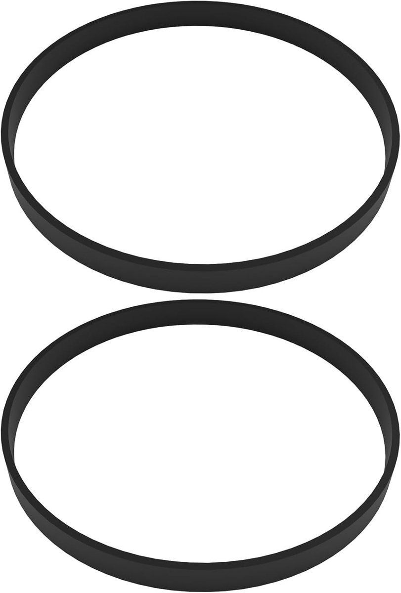 SnelShoppen - 2 Stuks Bandzaagbanden voor 8 Inch Houtbewerkingsbandzaag Wielen - Rubber Vervangingsonderdelen voor HBS20 Bandsagen met 1400 mm en 1425