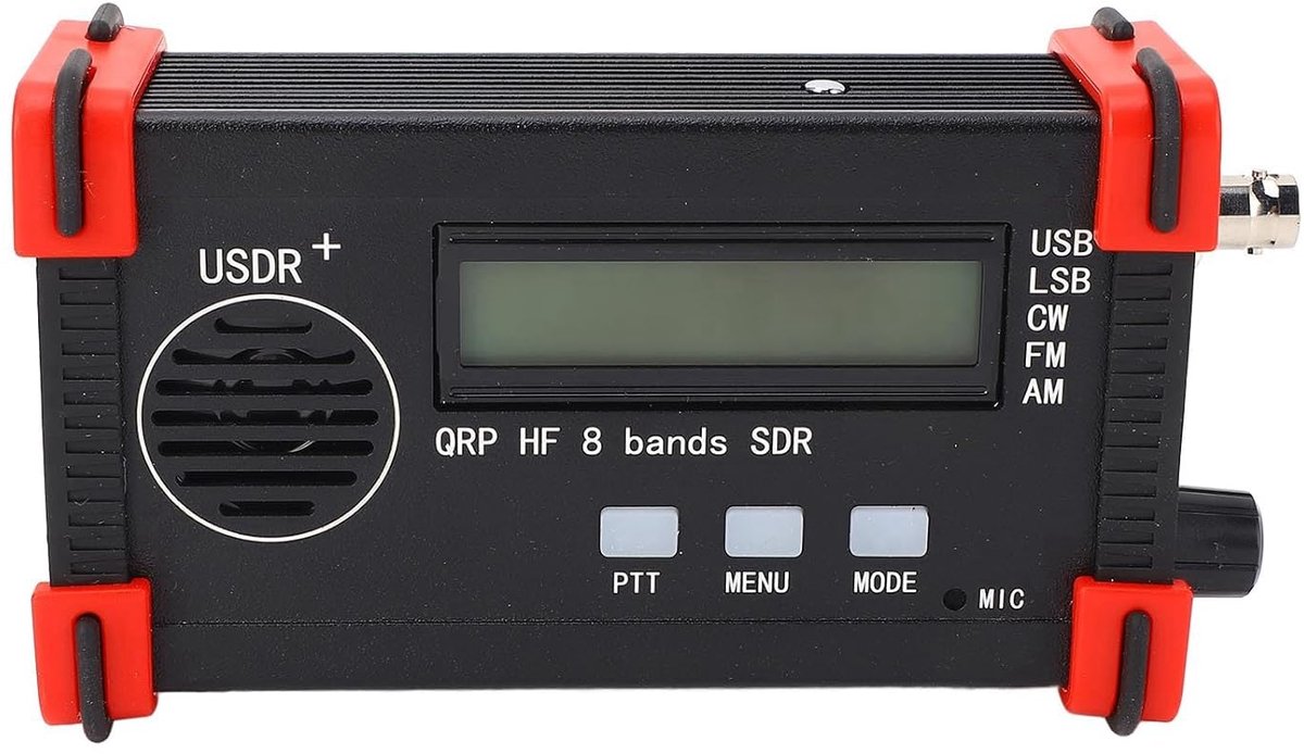 SnelShoppen - USDX USDR HF QRP SDR Transceiver 8 Band Draagbare Radio Amateur Ham Station voor SSB CW Communicatie, Ideaal voor Buiten, Nood Situaties