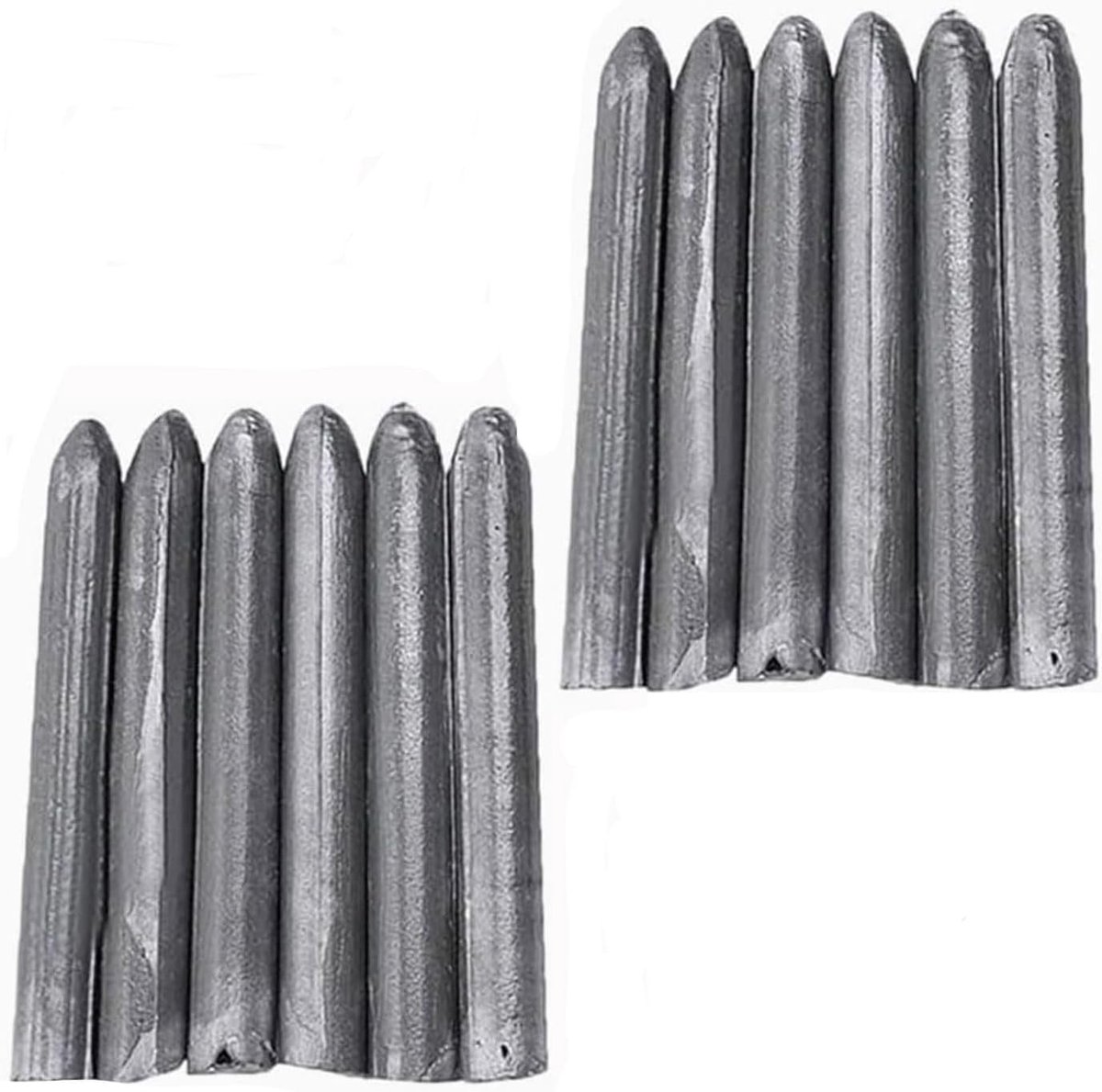 12 Stuks Lasdraad voor Lage Temperatuur, Aluminium Lasstaven, Roestvrijstalen Lasdraad, Eenvoudige Laselektrode voor Diverse Toepassingen (8 x 1cm)