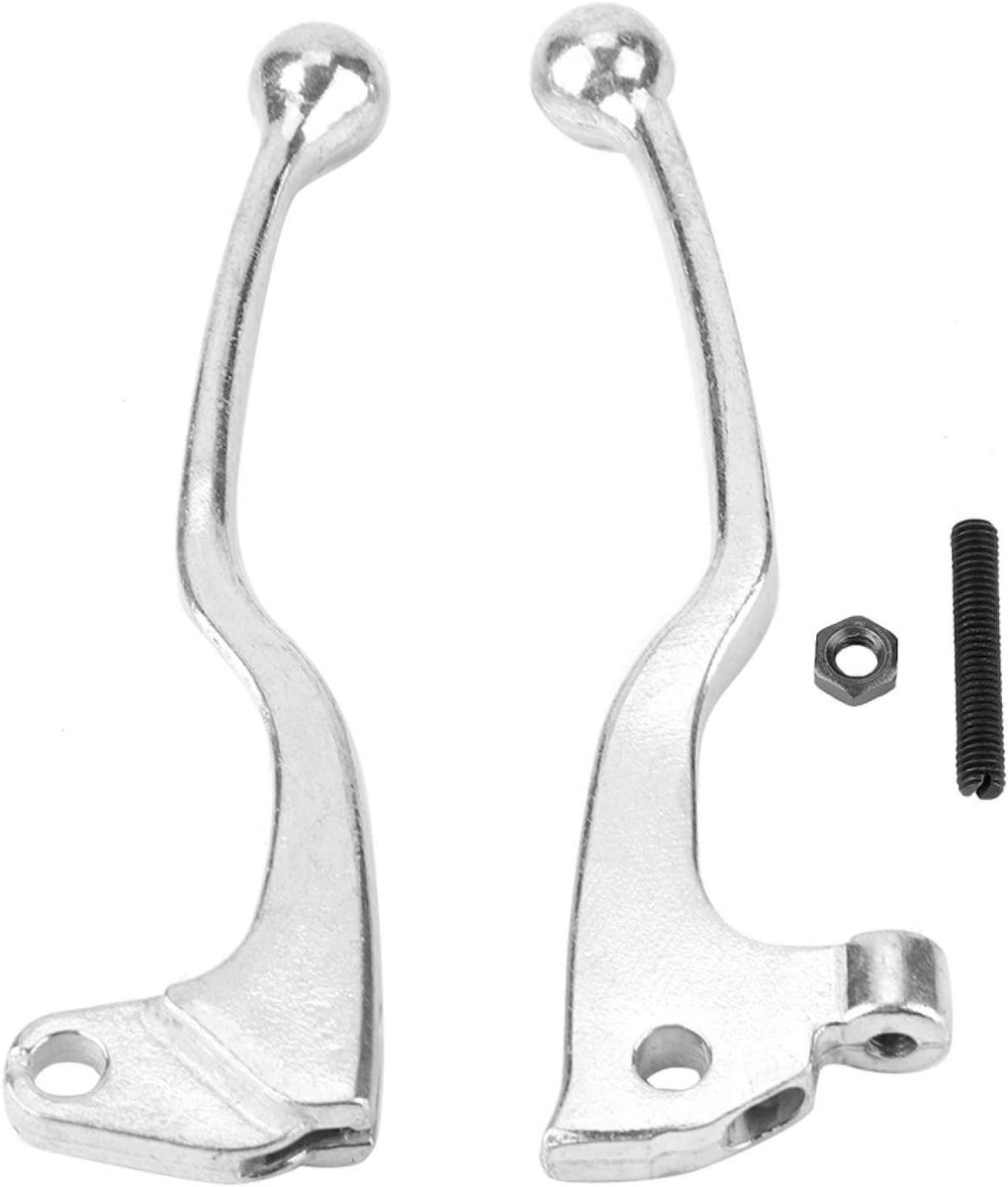SnelShoppen - Bremshebel Koppeling en Remhendel voor YZ80/YZ125/TW200 - 1 Set Duurzaam Aluminium Zwart voor Motorfiets
