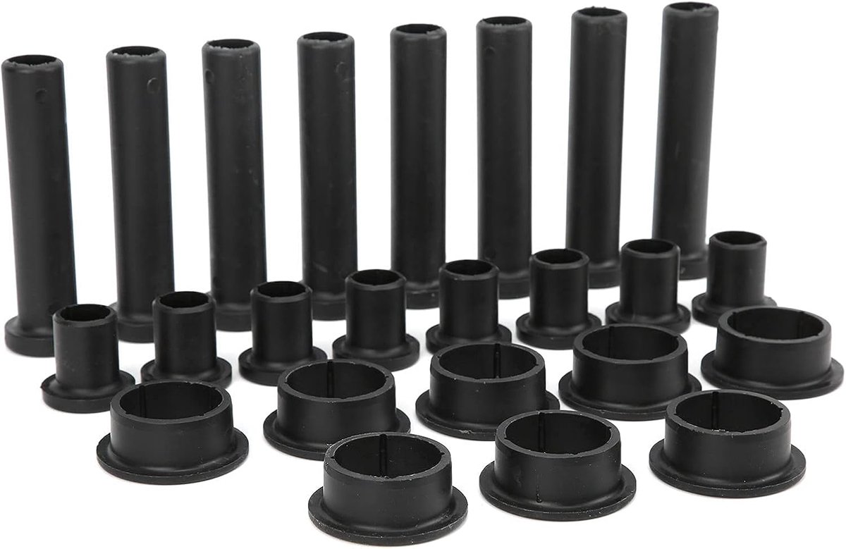 SnelShoppen - 24 Delige Achter Vering Bussen Kit voor Polaris ATV Sportsman 400 2003-2005 - Hoogwaardige ABS Materialen - Professionele Vervanging Ach