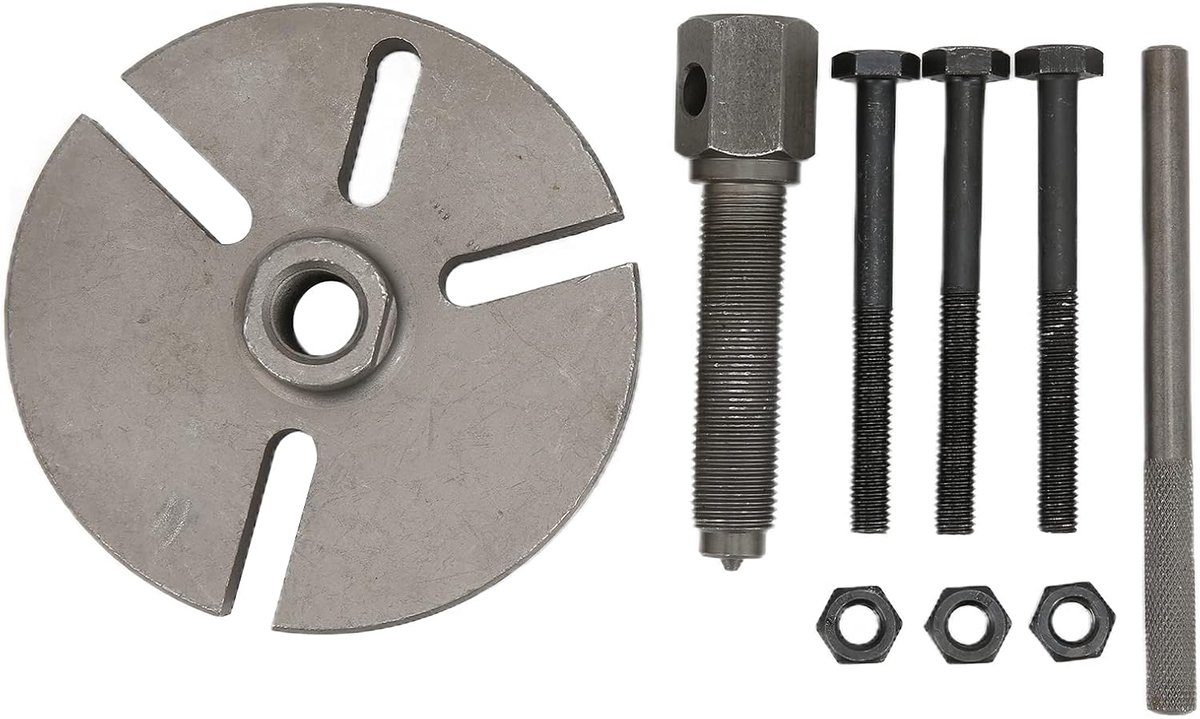 SnelShoppen - Universele Flywheel Rotor Magneto Trekker Tool voor Motoren, Hoogwaardige Stalen Constructie, Multifunctioneel voor YBR SRZ150 Rama Nept