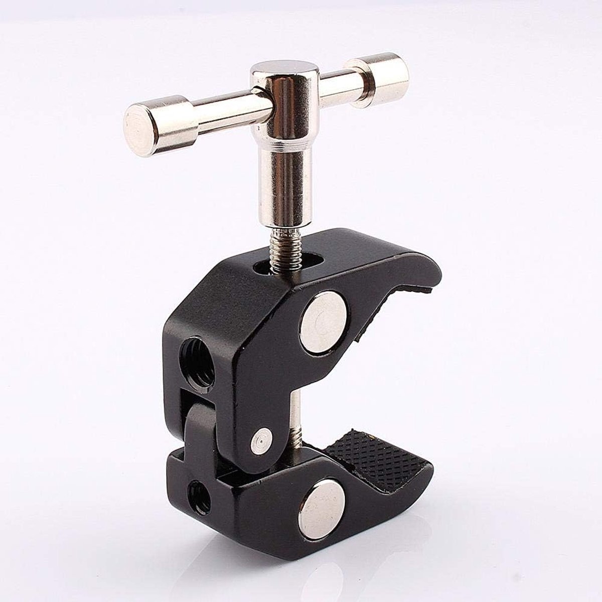 SnelShoppen - Yunir Magische Krab Tangen Klem, Antislip Arm Klem Multifunctionele Arm Krab Klem Tangen Klem Beugel Met 1/4" en 3/8" Schroeven, Voor DS