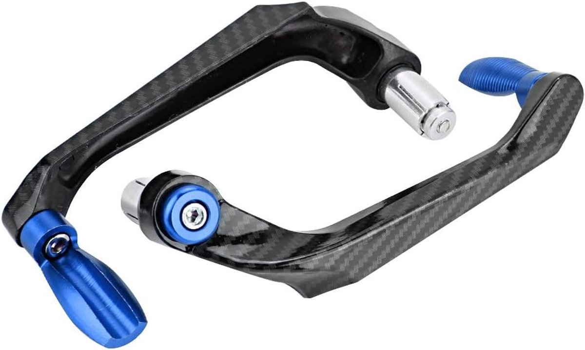 SnelShoppen - Universele Motorhandlebar Bescherming 7/8 inch 22mm CNC Aluminium Handguard voor Motorfiets, Scooter, Elektrische Auto's en Mountainbike