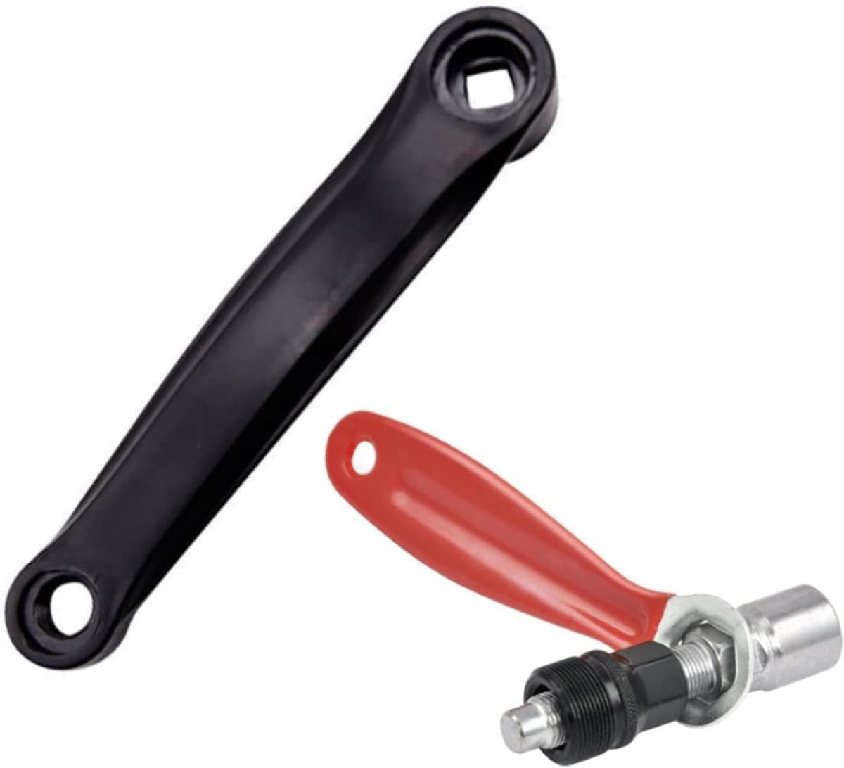 Fiets Crankarm 170mm - Links Enkelvoudige Verzet - Met Ondersteuningsset - Eenvoudige Installatie - ShopVlot