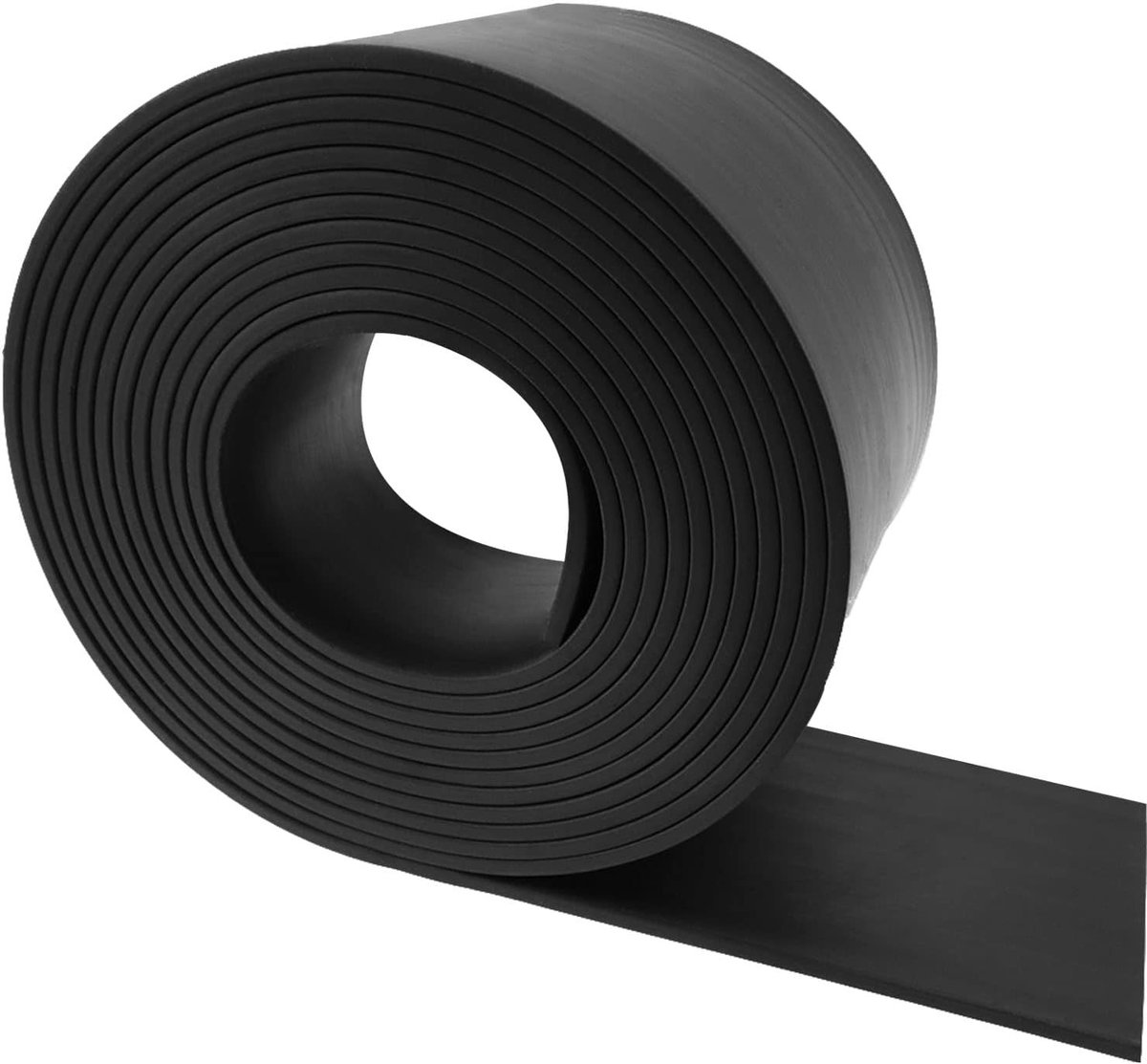Rubber Band, Rubber, Neoprene, Non-Slip, Neoprene Plate for Seals, Vibration Protection, DIY Cover (50mm x 3mm x 12m) - ShopVlot