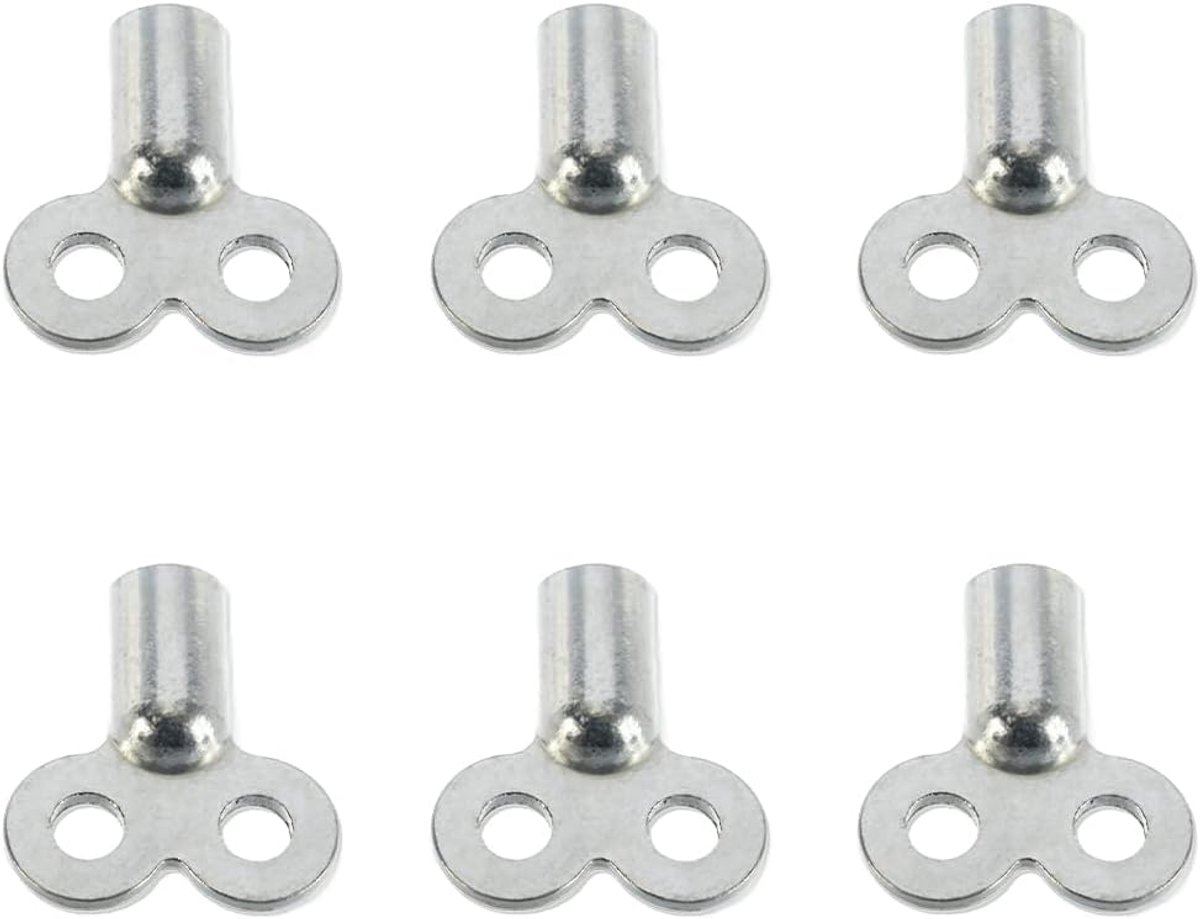 Pack of 6 heating bleed wrench, radiator, vent key, vent key, vent key, stable and robust, suitable for saving and - ShopVlot
