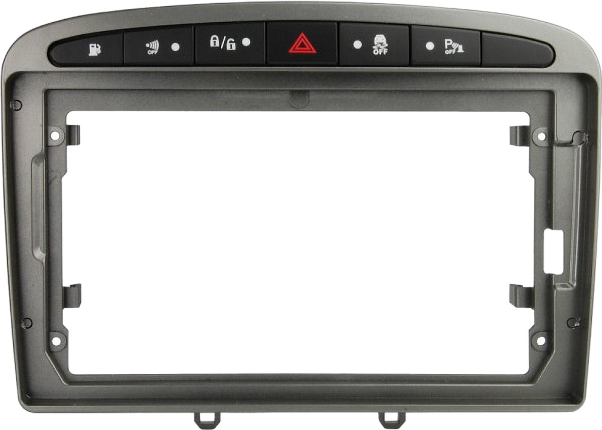 9" paneel Peugeot 308 09/2007-07/2015 grijs