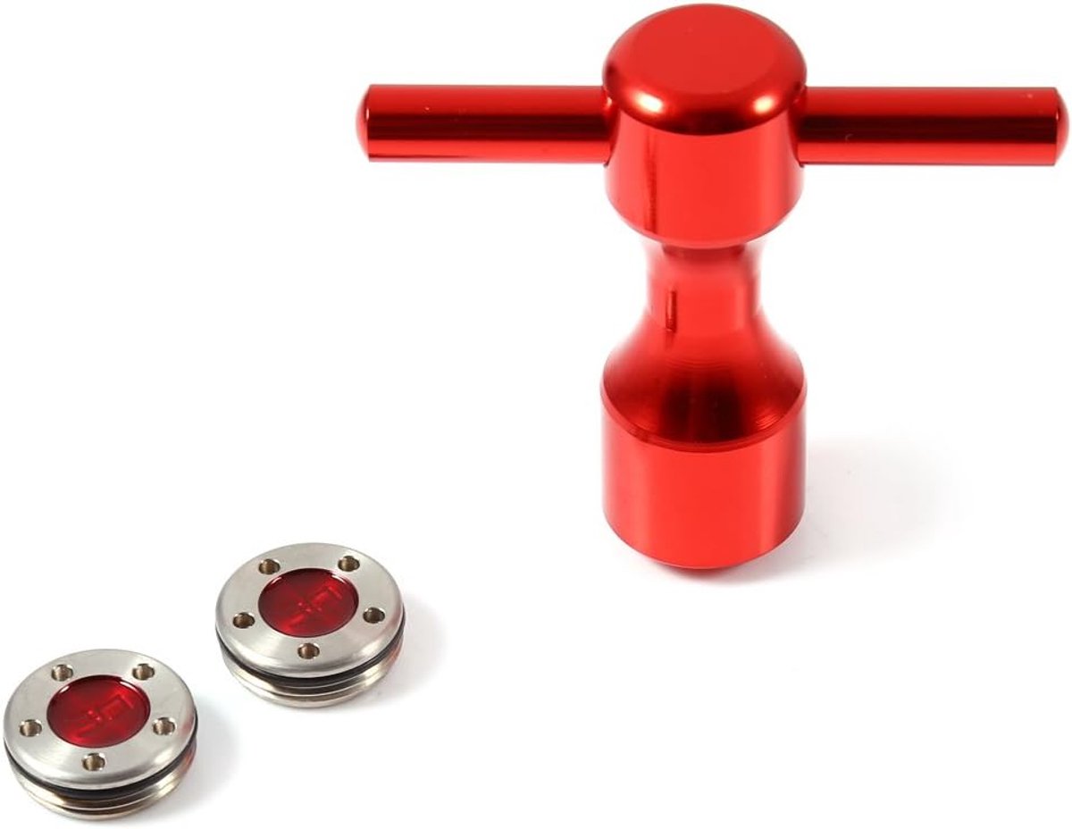 Golf putter weights 30g - aluminium legering - vier maten beschikbaar - verbeter je putter prestaties - ShopVlot