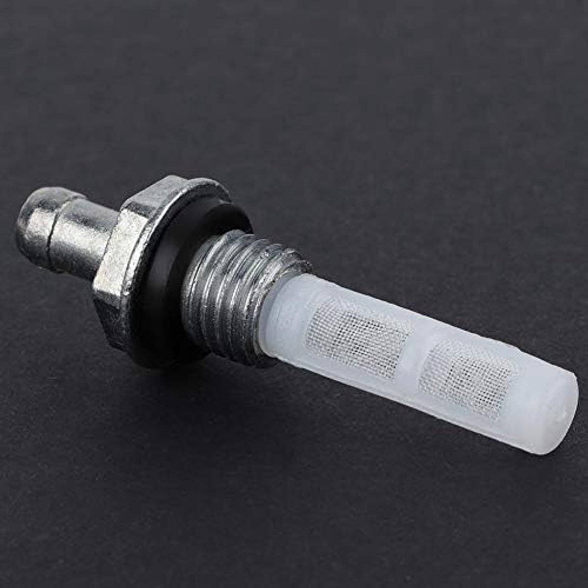 Metalen brandstoftank connector filter - 5-delige set - Duurzaam materiaal - Geschikt voor diverse motoren - ShopVlot