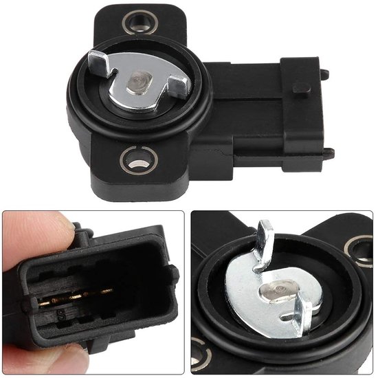 SnelShoppen - Broco Gas Positiesensor, TPS Sensor Vervangingsonderdeel van Hoogwaardige ABS Kunststof en Metaal, Hoge Precisie voor Hyundai i10 — afbeelding 2