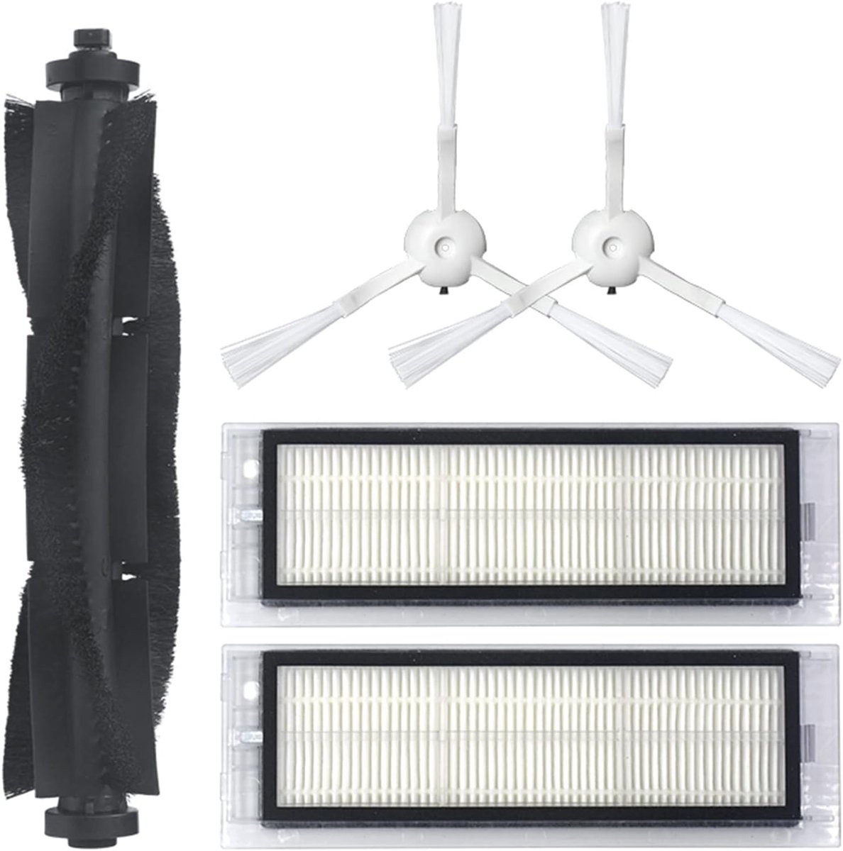 Sweeping Robot Roller Brush Side Brush HEPA Filter Cleaning Cloth Rags Combs For 360 S5 S7 Vacuum Cleaner Replacement - ShopVlot