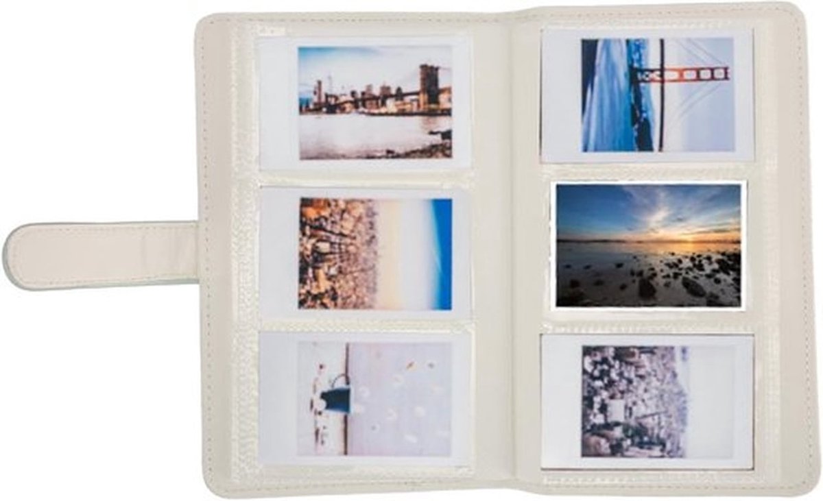 Compact fotoalbum met 96 vakken voor 3-inch film, ideaal voor Fujifilm Mini, perfect voor het bewaren van herinneringen en foto's