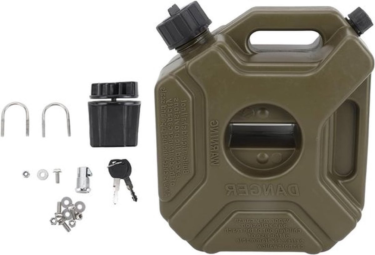3L Brandstoftank voor Auto's en Motorfietsen - Opslagoplossing voor Off-Road Voertuigen en UTV's