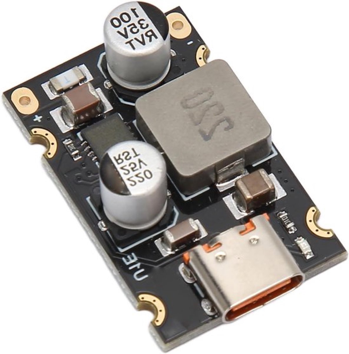 Sneloplaadmodule voor USB C, 5V3A 9V3A 12V3A 20V3.25A, PD3.1 en QC3.0, Ideaal voor Snelladen van Smartphones en Apparaten