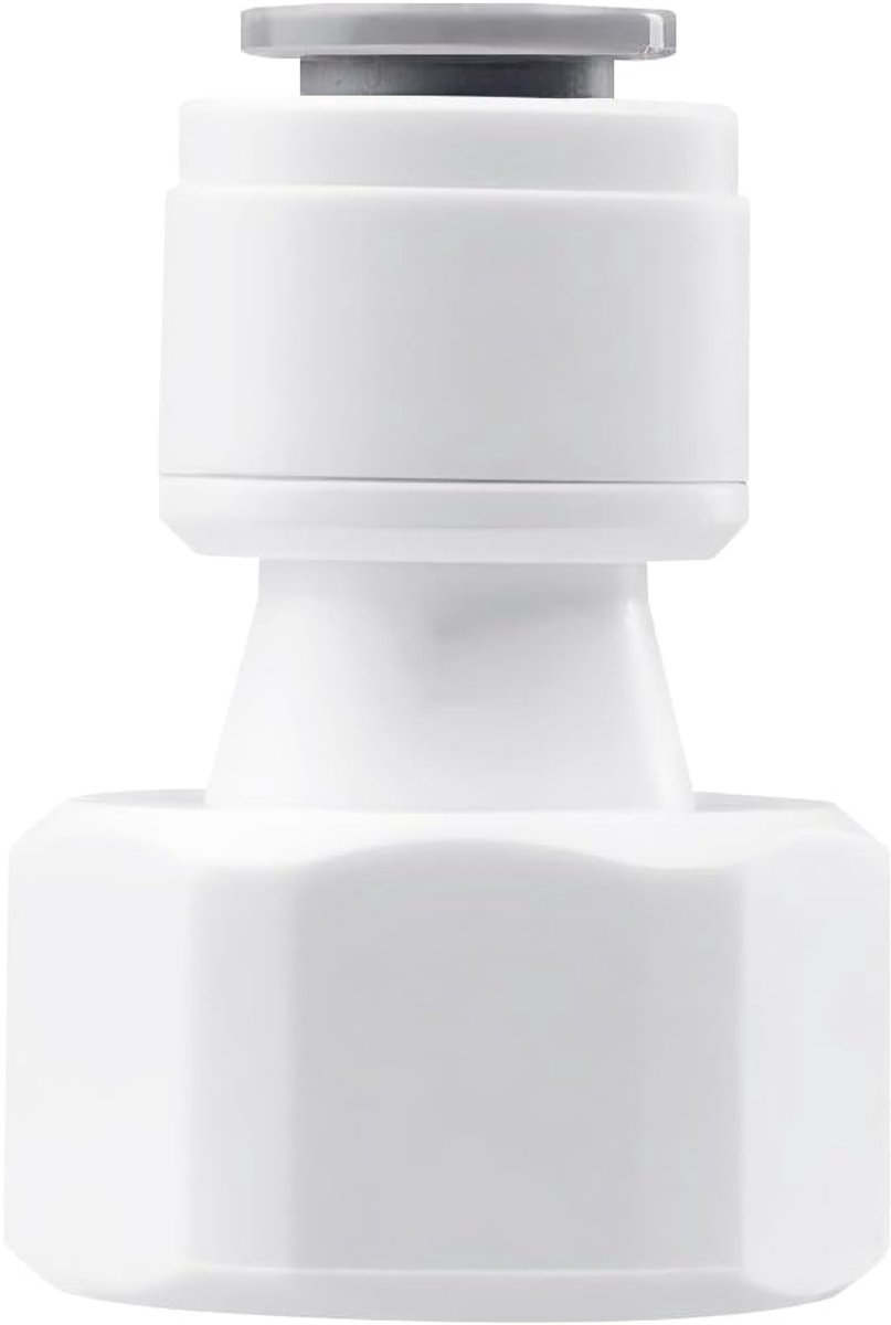 SnelShoppen - 1 Pcs RO Water Connector 1/2" Vrouwelijk naar 5/16" RO Water Rechte Buiskoppeling Adapter voor Osmose, Drukbestendig, Lekvrij, Hoogwaard