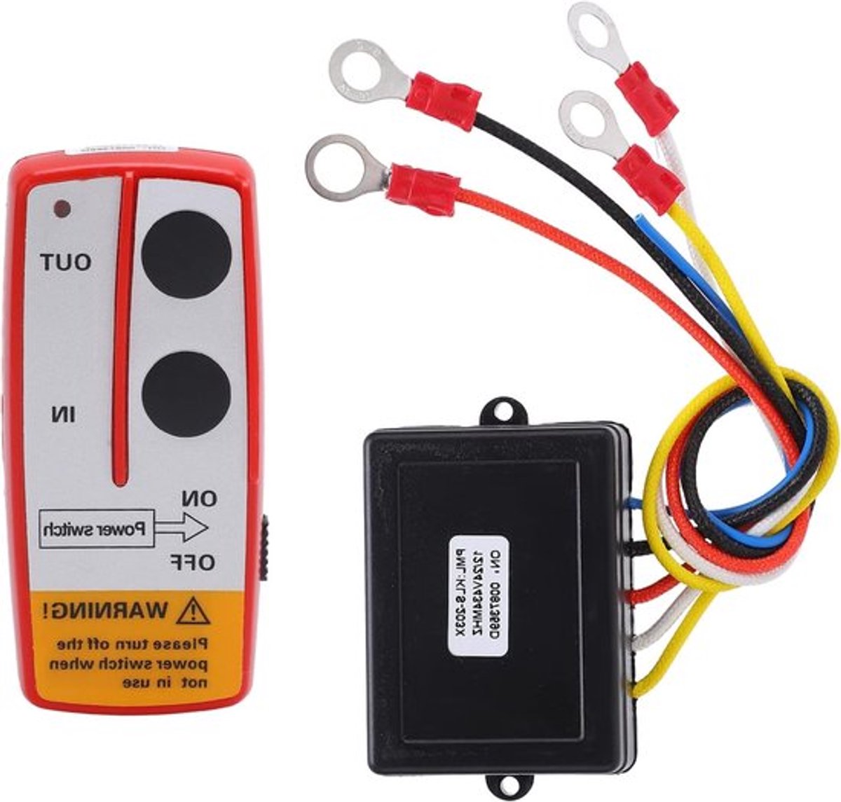 Draadloze Winch Afstandsbediening voor Truck, ATV en SUV - Universele 12V 24V Schakelset met Ontvanger voor Efficiënt Gebruik