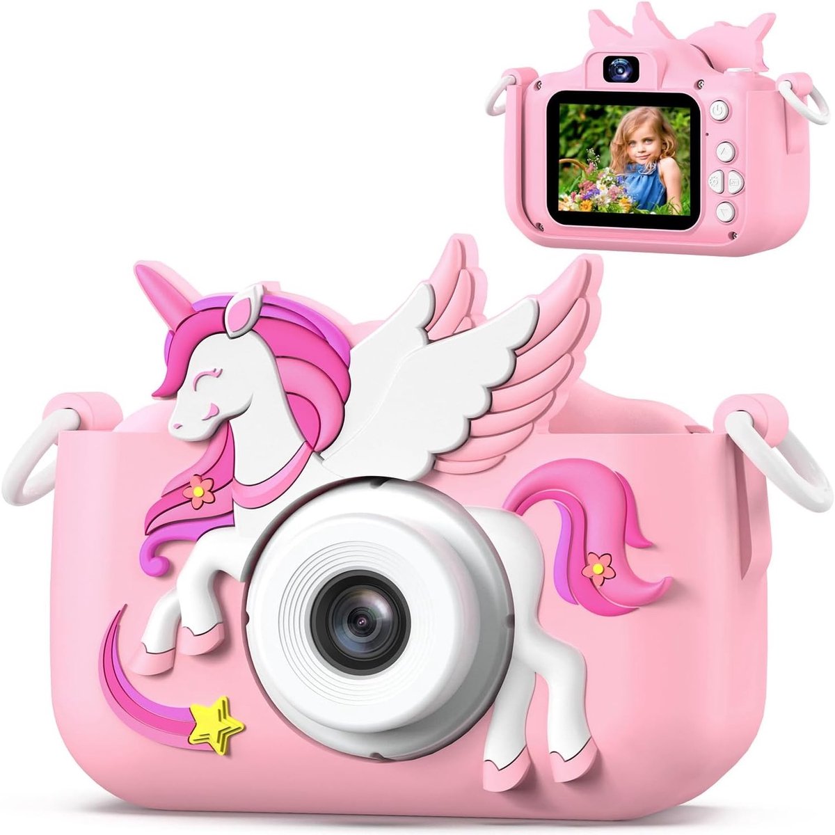 Selfie Digitale Videocamera - HD - Geen specifieke afmetingen - Met Filters en Leuke Frames - Voor Creatieve Video's