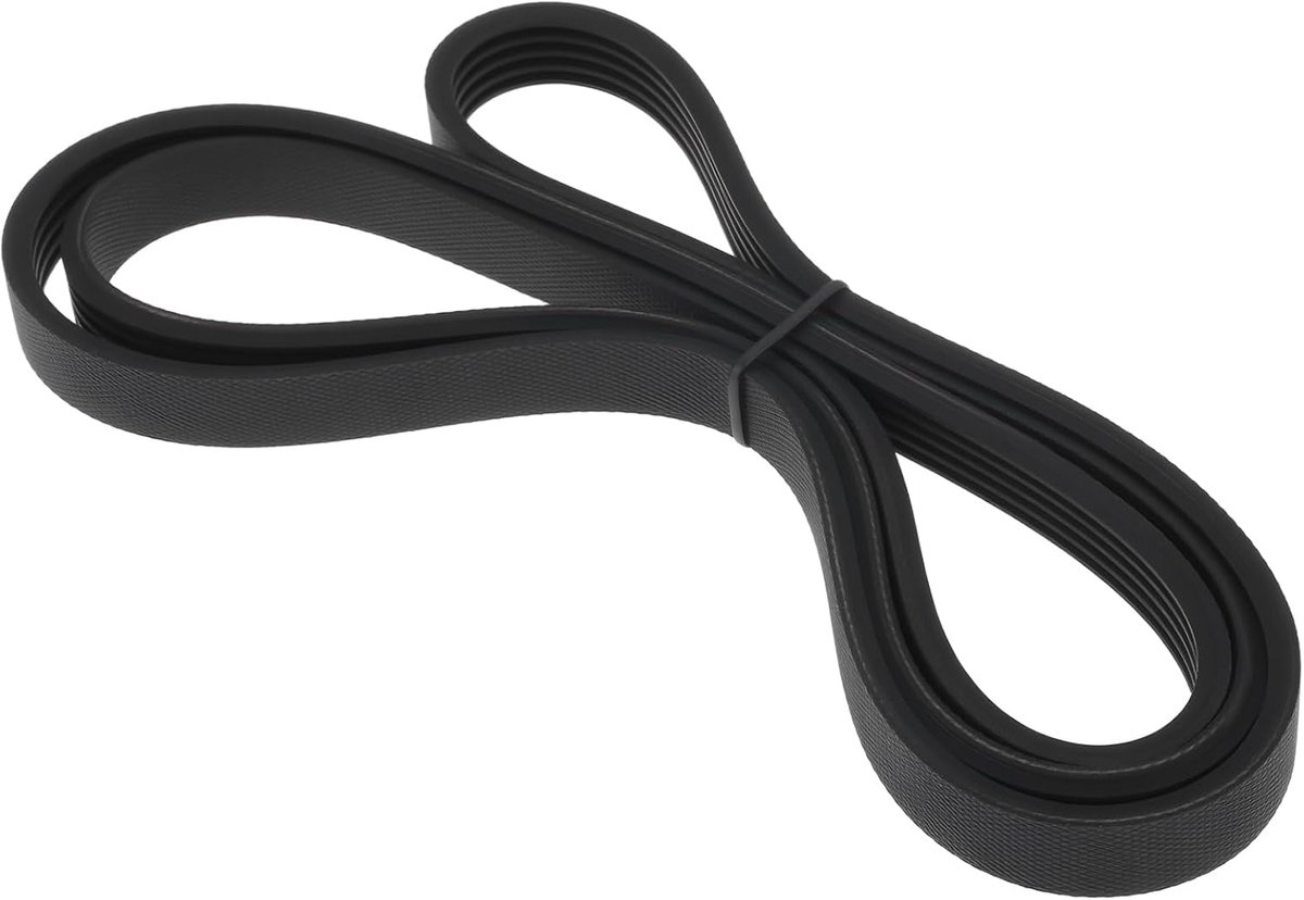 SnelShoppen - Wasmachine Riempje J00158380 C00144656 5PJE 1194 Compatibel met Indesit - Hoogwaardig Rubber, Duurzaam, Betrouwbaar, Vervanging voor Was