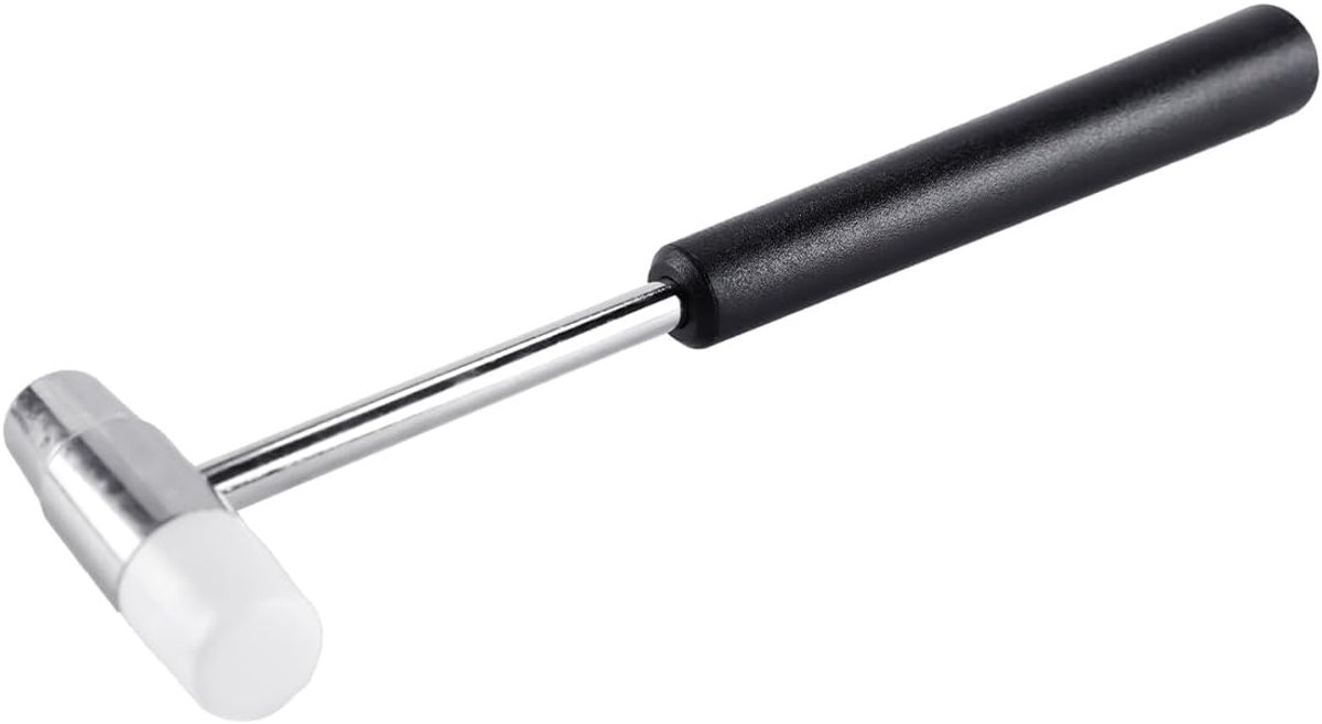 SnelShoppen - Alnicov DIY Metaal Rubber Hamer Klein Dubbel Hoofd Horloge Reparatie Tool Compact & Efficiënt voor Horloge Onderhoud