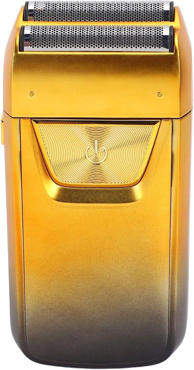 Folie Trimmer - Elektrische Scheerapparaat - Glad Scheren - Dubbele Folie - 1200 mAh - Goud
