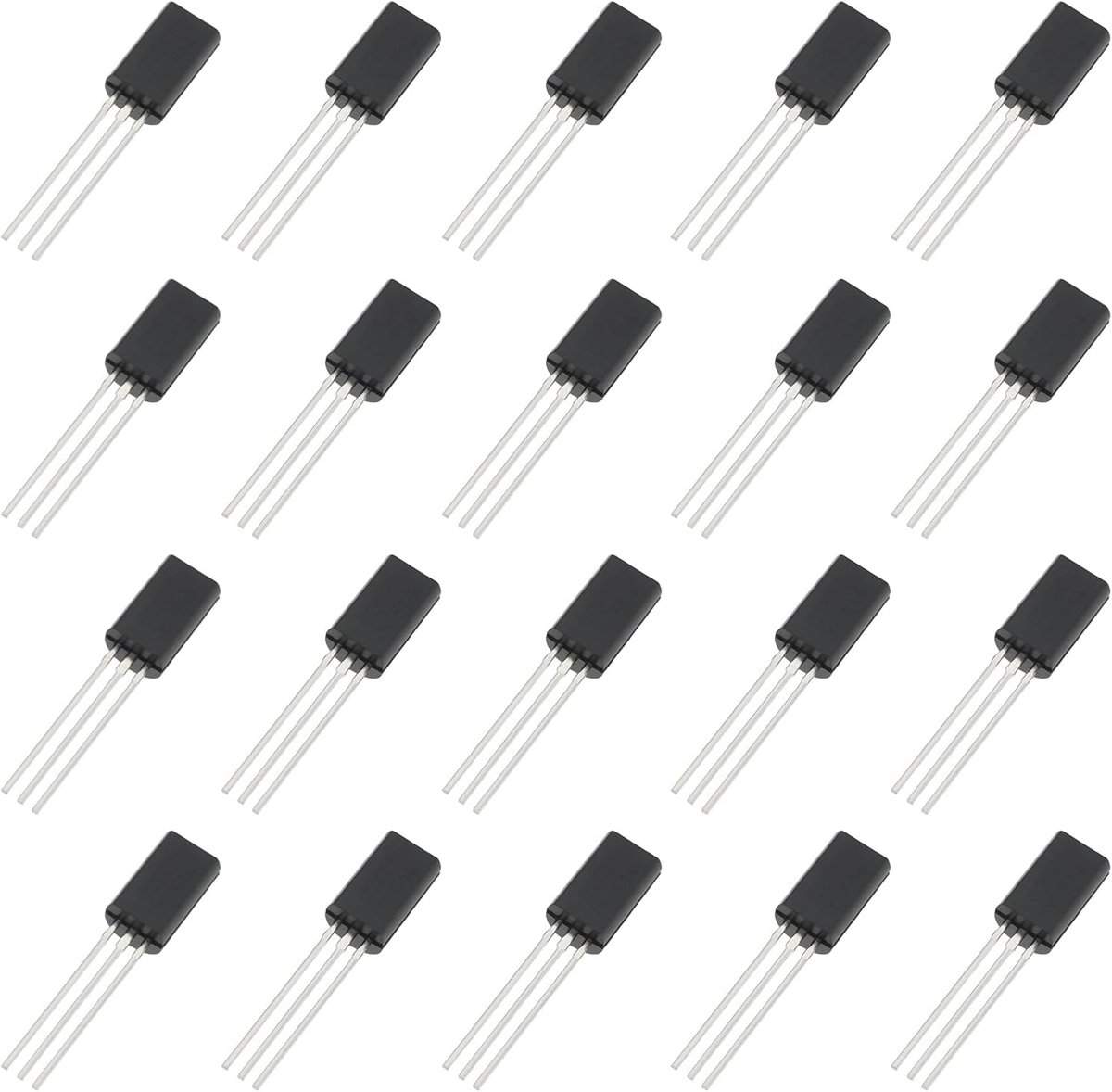 SnelShoppen - 50 Stuks 2SC2655Y NPN Transistor 0.9W 50V 2A TO-92 voor Audio Versterker en Schakelingen