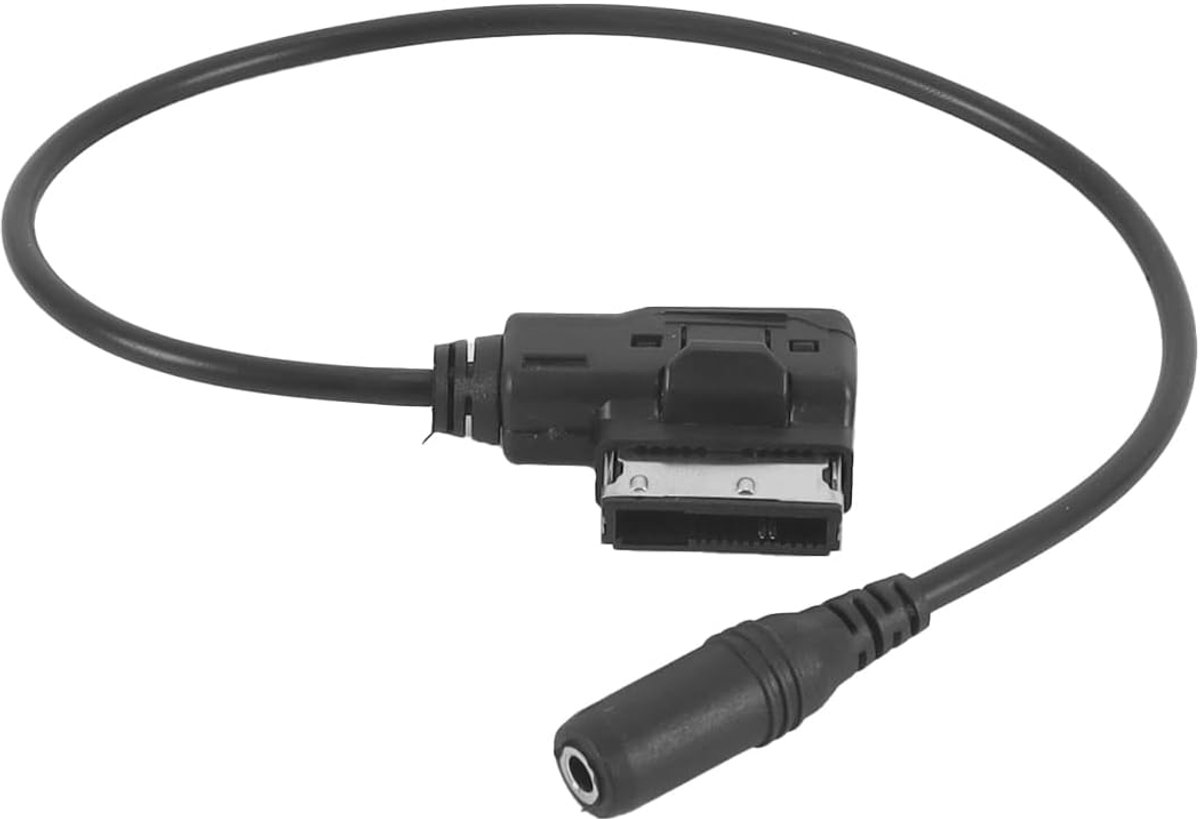 SnelShoppen - MI naar 3,5 mm vrouwelijke muziekinterface-adapterkabel voor Mercedes-Benz 2008-2016 - Luxe audiokabel voor telefoons, tablets, hoofdtel