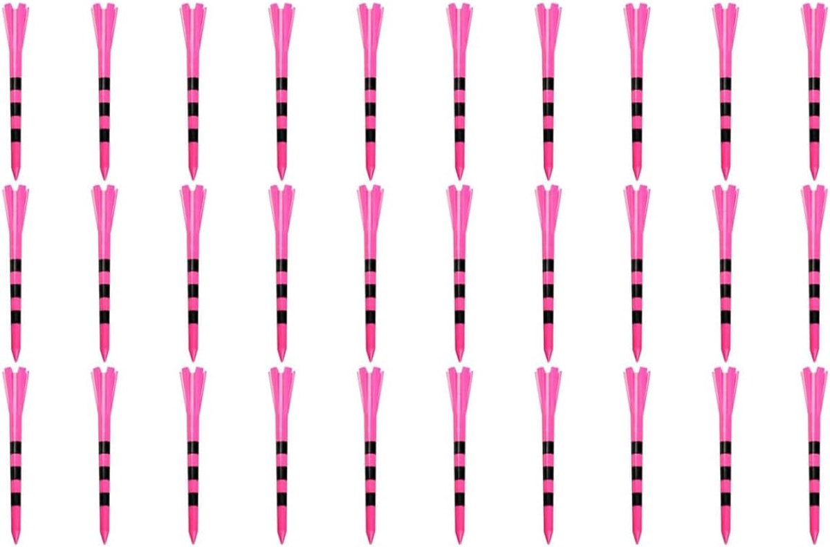 SnelShoppen - Houten Golf Tees - Duurzame en Herbruikbare Golfaccessoires voor Consistente Prestatie - Verstelbare Hoogte - Milieuvriendelijk Materiaa