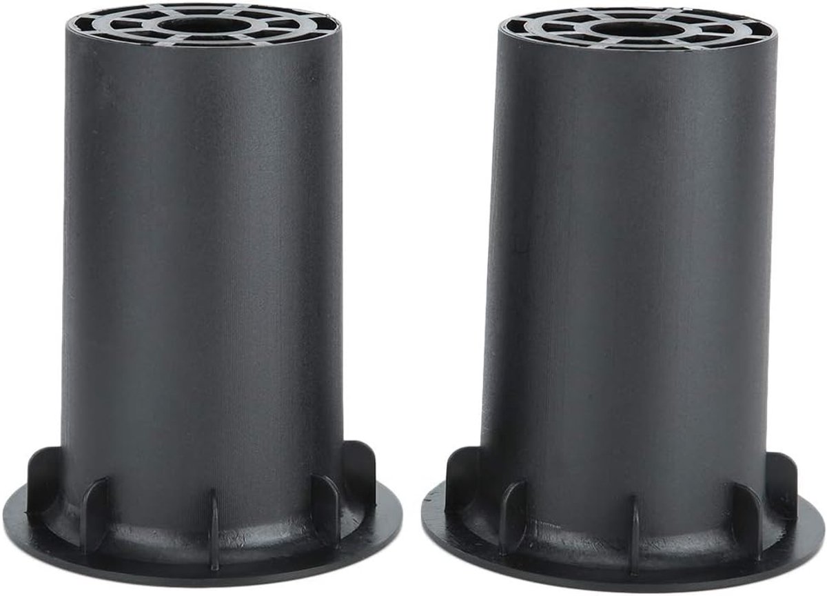 SnelShoppen - Speaker Inverter Tube 2-delige Luidsprekeropening Zwart Subwoofer voor 6-10 inch Luidspreker (T9 opening 71)