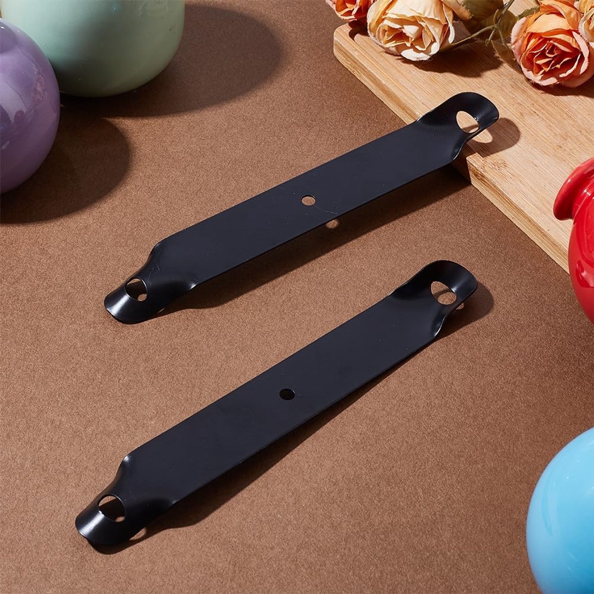 Pottery Tools 2PCS - RVS keramische gereedschappen - Dubbelzijdig met scherpe randen - Precisie snijden en gladmaken - SnelShoppen