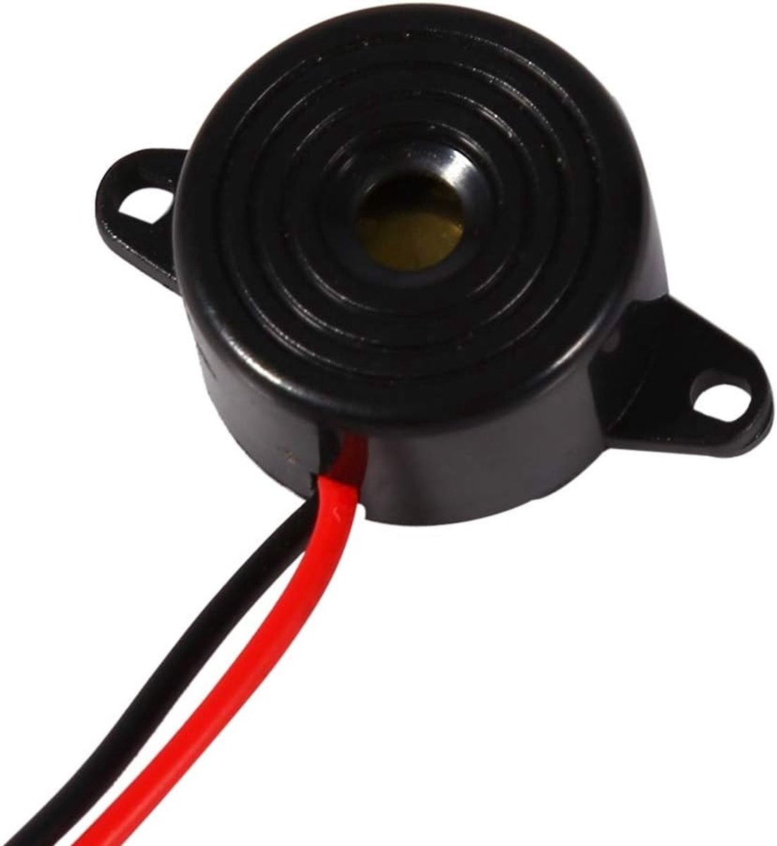 SnelShoppen - Elektronische Buzzer Alarm Signaal 3-24V Actieve Piezo Toon Buzzer Alarm Geluid Continu Geluid voor Elektronische Producten, Kabel Lengt