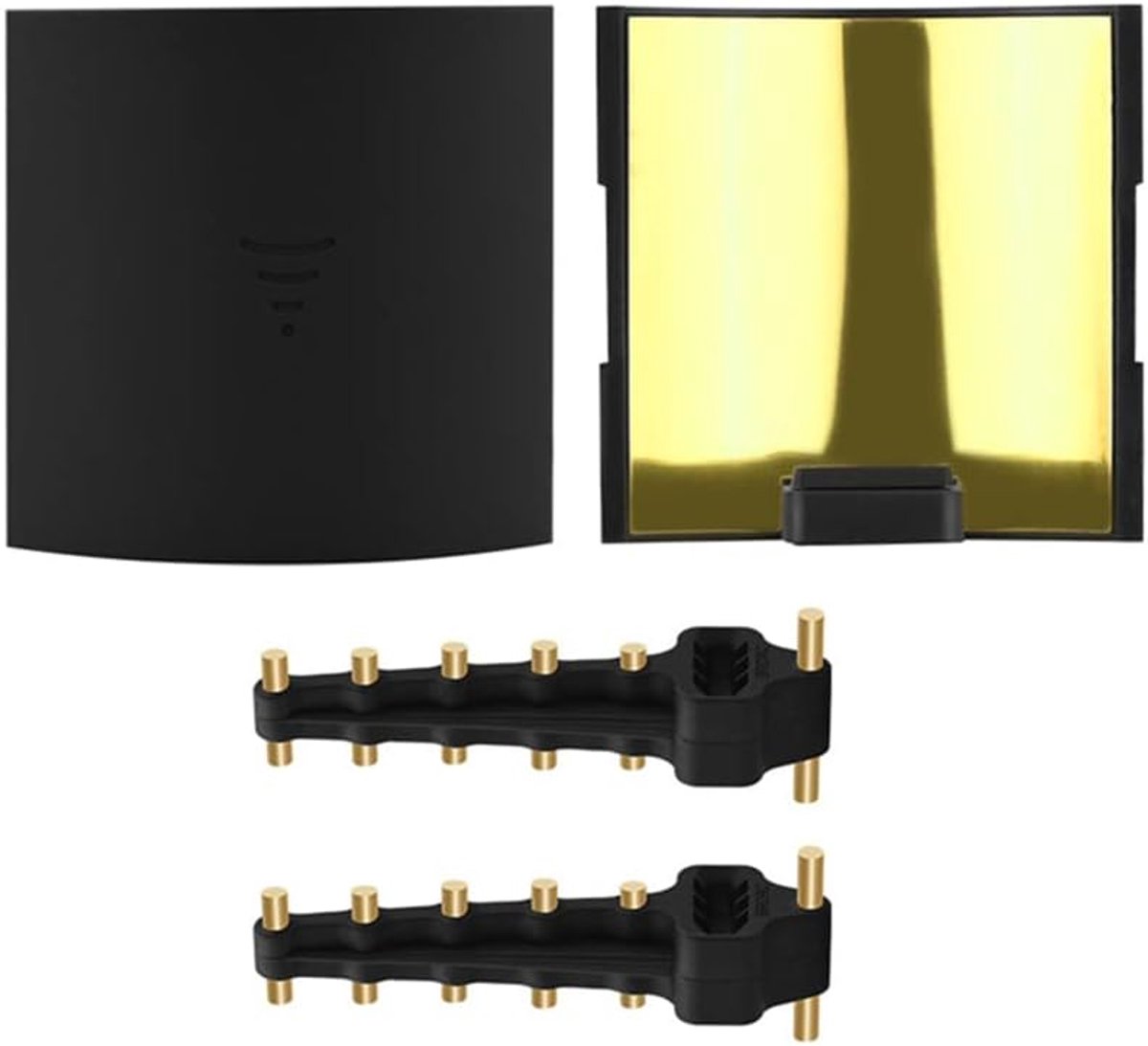 SnelShoppen - Yagi-Uda Antenne Signaalversterker voor Mavic 2 Drone Afstandsbediening Bereikvergroter Accessoire - Compact, Koper en Silicoon, Ideaal