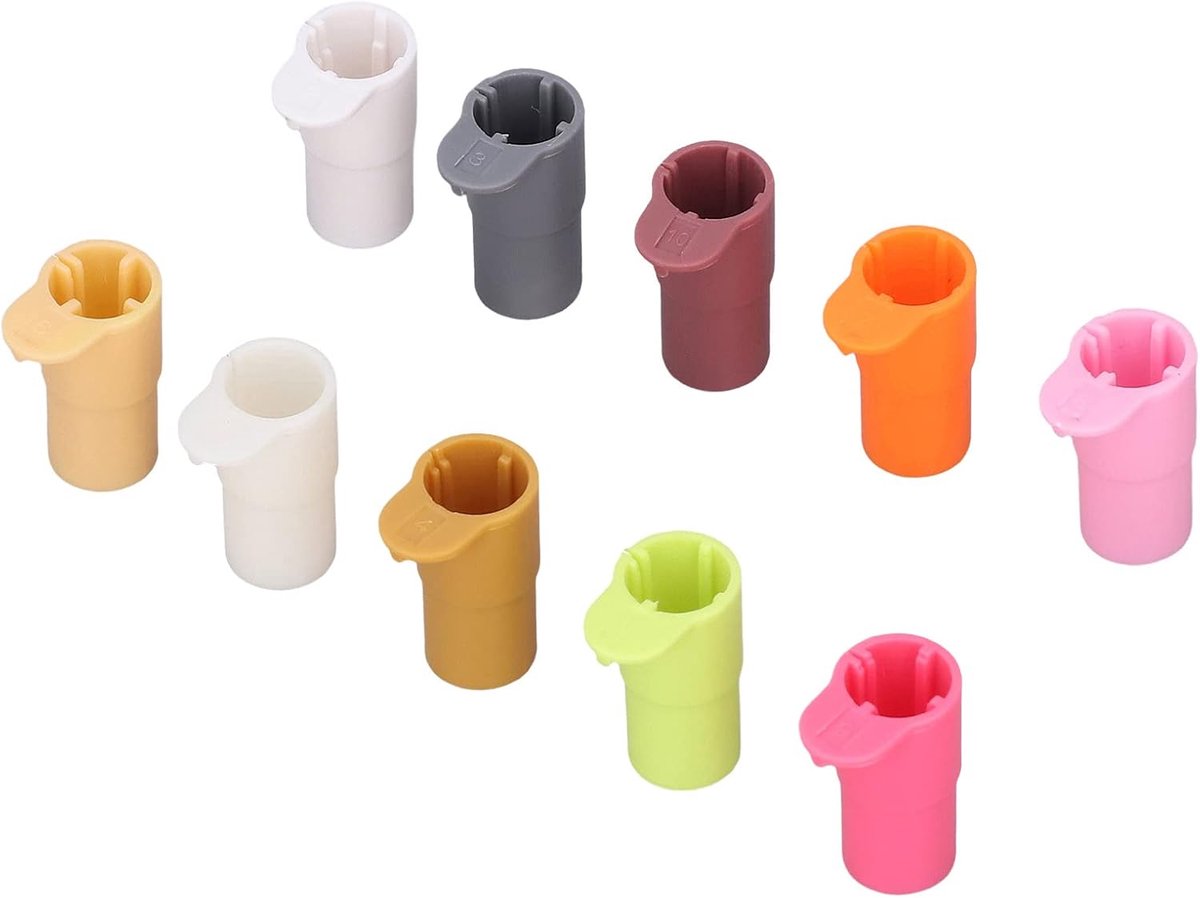 SnelShoppen - 10PCS Snijpen Adapter Set - ABS Plastic Vervangadapter voor Snijmachine - Geschikt voor Explore Air, Air 2, Air 3, Maker, Maker 3 - Idea