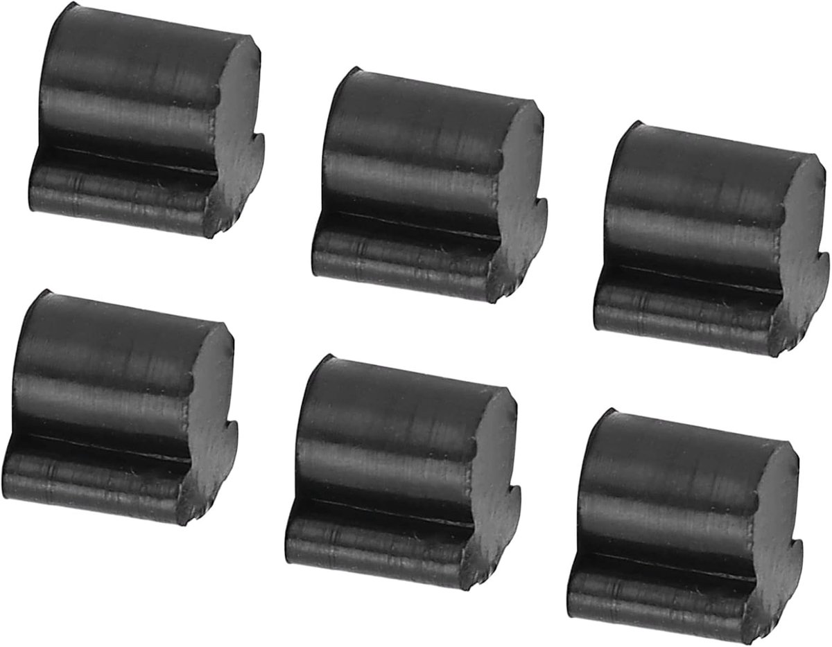 SnelShoppen - Horn Piston Rubber Pad Set van 7 Stuks - Geluidsdempende Rubber Buffer voor Draai Kleppen - Duurzaam en Elastisch Rubber voor Tuba en El