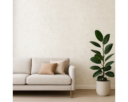 AS Creation - Vliesbehang - Esprit 8 938930 - 0,53x10,05 m - jeanslook beige reliëf