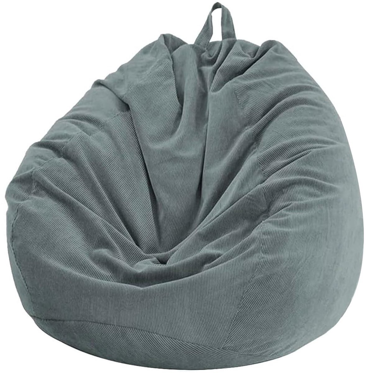 Dailygoods- Zitzak voor Kinderen - Afneembare Hoes - Corduroy - Binnen/Buiten - 70 x 80 cm - Geen Vulling - Comfortabele Ervaring - Bean Bag