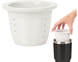 Dailygoods- Thee-ei voor losse thee - Theezeef - Thee infuser - Compatibel met RTIC/BEAST Tumbler 30oz - Hydrofles - Vaatwasmachinebestendig