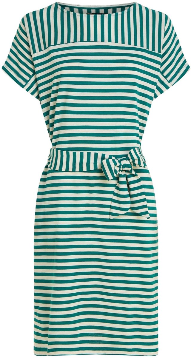 Dailygoods - Damesjurk - Tunic Dress - GOTS-gecertificeerd - Chopito Stripe - Biologisch katoen - Comfortabel en stijlvol - Geschikt voor casual en fe...