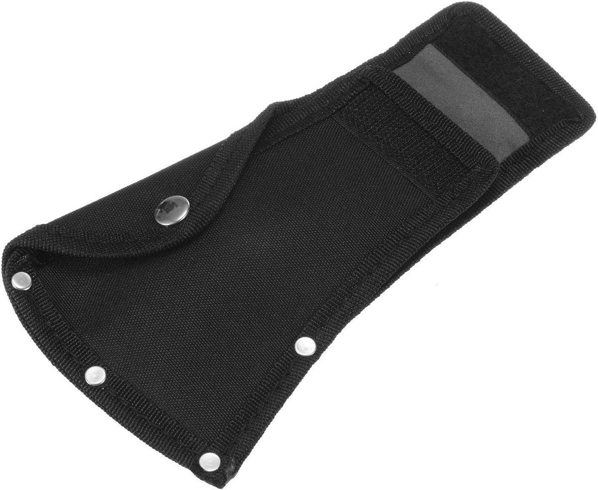 Dailygoods - M METERXITY Bijl schede, bijl schede voor 1 lb bijl, dubbele snap bijl hoofd cover draagbaar voor buiten wandelen/buitenshuis werk bijl blade protector bijl cover [zwart]
