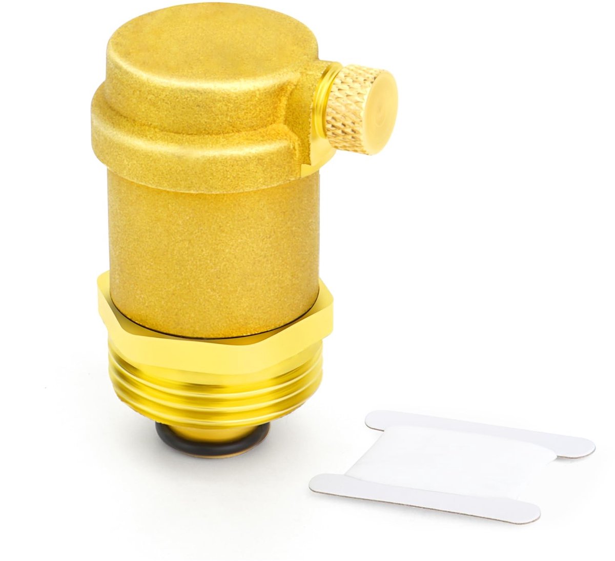 Dailygoods- Ontluchtingsklep Automatisch - Messing - 3/4" BSP - Corrosiebestendig - Hoge Temperatuur - Gaasfilter - Ventiel